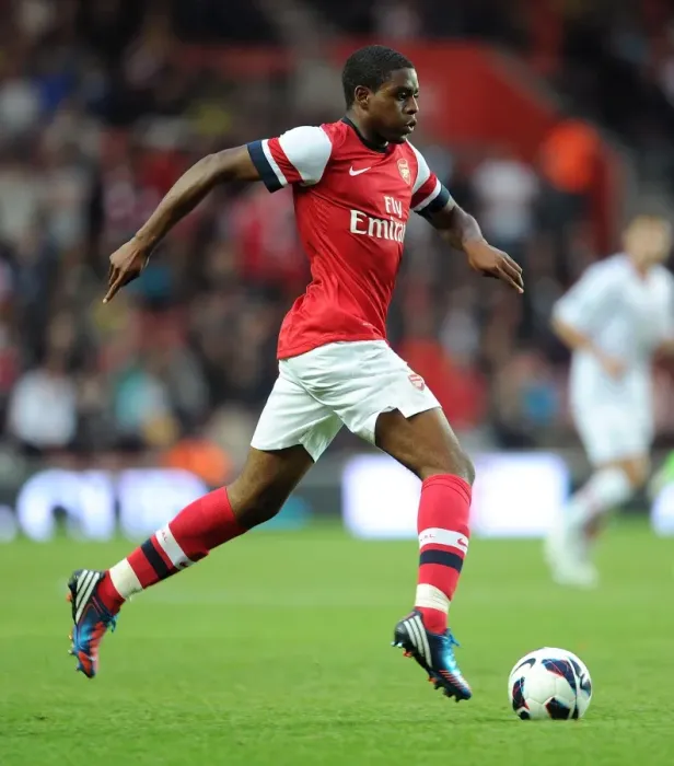 Framed Print : Kyle Ebecilio in Action: Southampton vs. Arsenal - 2012 Pre-Season Clash (Markus Liebherr Memorial Cup) Framed Print : Kyle Ebecilio in Action: Southampton vs. Arsenal - 2012 Pre-Season Clash (Markus Liebherr Memorial Cup)