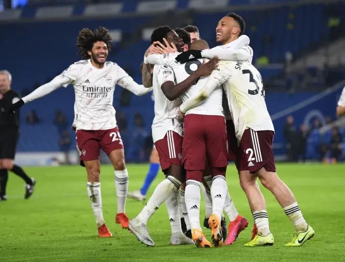 Framed Print : Lacazette Scores: Arsenal's Victory at Brighton & Hove Albion (Premier League 2020-21) Framed Print : Lacazette Scores: Arsenal's Victory at Brighton & Hove Albion (Premier League 2020-21)