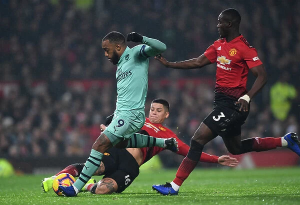 Lacazette's Dramatic Double: Overcoming Rojo and Bailly at Old Trafford (2018-19)