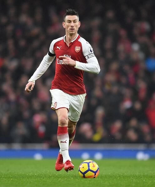 Laurent Koscielny: In Action for Arsenal Against Crystal Palace (Premier League 2017-18)