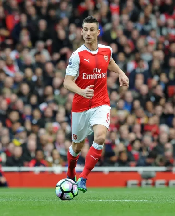 Framed Print : Laurent Koscielny (Arsenal). Arsenal 0: 0 Middlesbrough. Premier League. Emirates Stadium Framed Print : Laurent Koscielny (Arsenal). Arsenal 0: 0 Middlesbrough. Premier League. Emirates Stadium