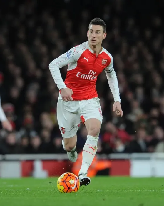 Framed Print : Laurent Koscielny (Arsenal). Arsenal 0: 0 Southampton