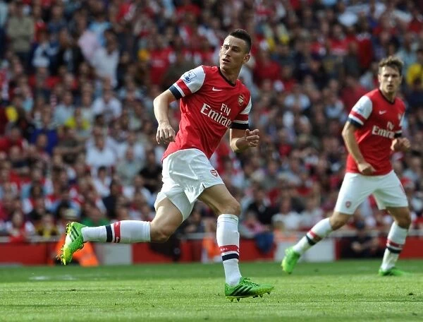 Laurent Koscielny (Arsenal). Arsenal 1: 0 Tottenham Hotspur. Barclays Premier League