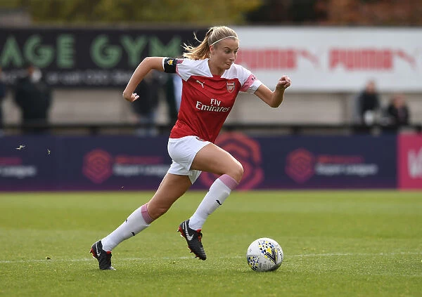 Leah Williamson: In Action for Arsenal Women Against Birmingham City (2018-19)