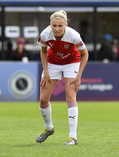 Leah Williamson in Action: Arsenal Women vs Manchester City Women, WSL (2018-19)