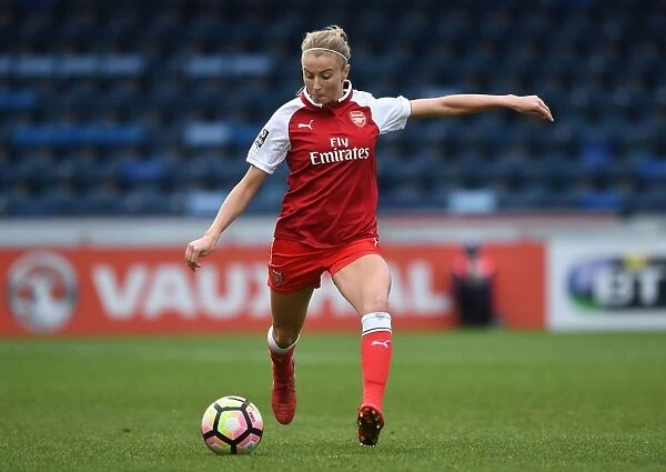 Leah Williamson in Action: Reading FC Women vs Arsenal Ladies, WSL (Women's Super League)