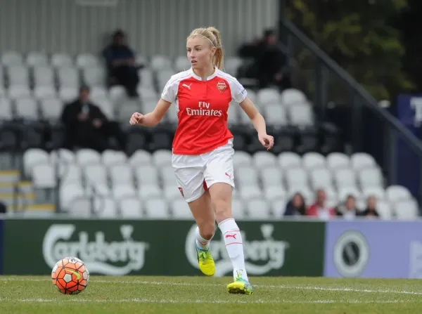 Arsenal Ladies Leah Williamson Print FA Cup 1/4 Art