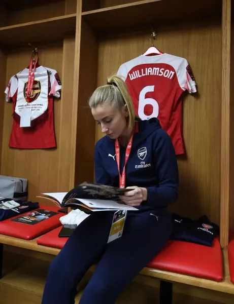 Arsenal Women's Star Leah Williamson Art Prints, Posters
