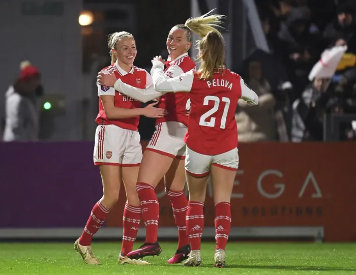 Framed Print : Leah Williamson Scores Game-Winning Goal for Arsenal Women in FA Super League Framed Print : Leah Williamson Scores Game-Winning Goal for Arsenal Women in FA Super League