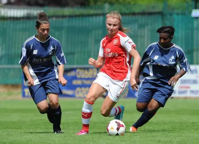 Framed Print : Leah Williamson Scores Thrilling Goal Against Millwall's Maple and Albert in Arsenal Ladies WSL Continental Cup Match Framed Print : Leah Williamson Scores Thrilling Goal Against Millwall's Maple and Albert in Arsenal Ladies WSL Continental Cup Match