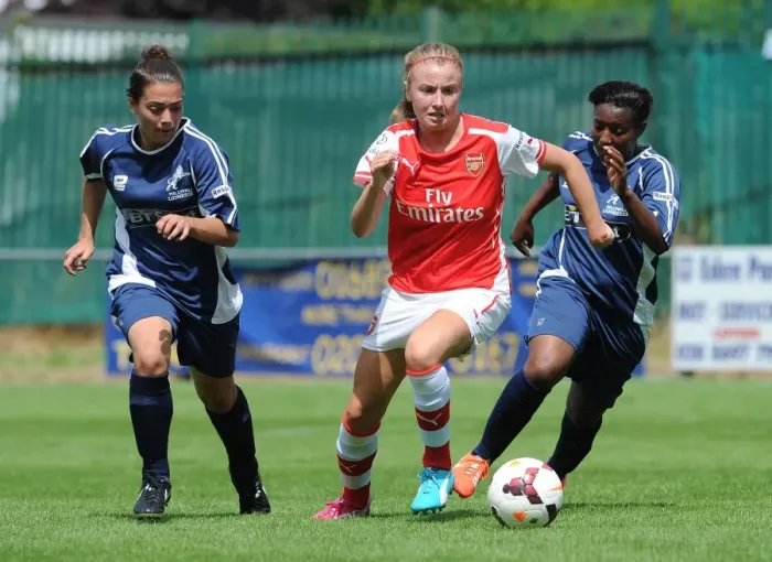 Framed Print : Leah Williamson's Thrilling Goal: Arsenal Ladies Defeat Millwall in WSL Continental Cup