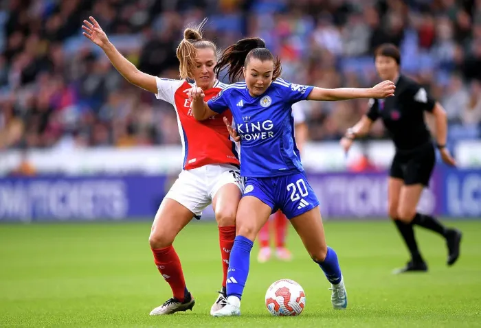 Framed Print : Leicester City v Arsenal - Barclays Women's Super League