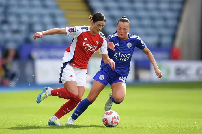 Framed Print : Leicester City v Arsenal - Barclays Women's Super League