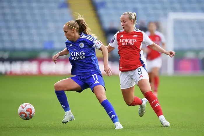 Framed Print : Leicester City v Arsenal - Barclays Women's Super League