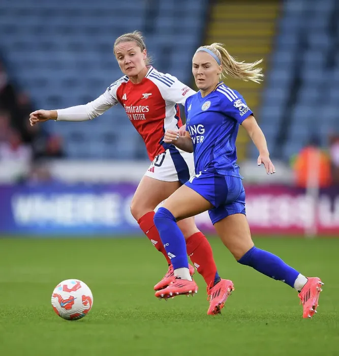 Framed Print : Leicester City v Arsenal - Barclays Women's Super League
