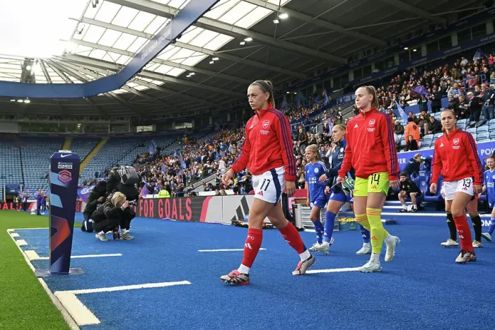Framed Print : Leicester City v Arsenal - Barclays Women's Super League