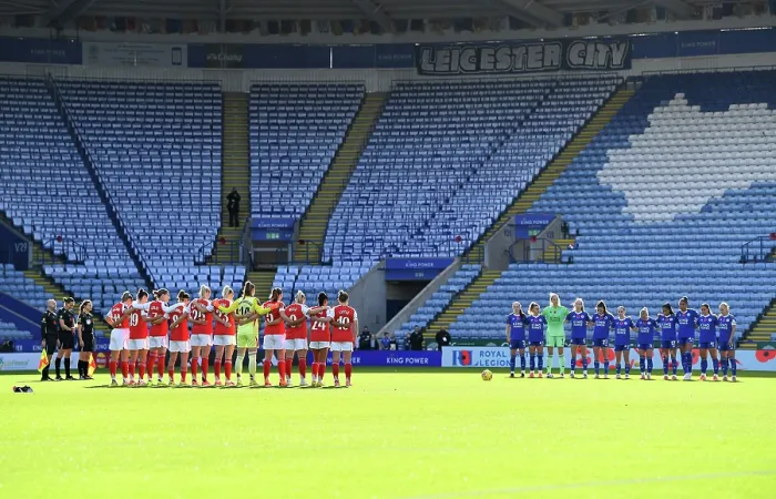 Framed Print : Leicester City v Arsenal - Barclays Women's Super League Leicester City v Arsenal - Barclays Women's Super League
