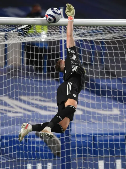 Framed Print : Leno's Dramatic Save: Chelsea vs. Arsenal, Premier League 2021 (Behind Closed Doors) Framed Print : Leno's Dramatic Save: Chelsea vs. Arsenal, Premier League 2021 (Behind Closed Doors)