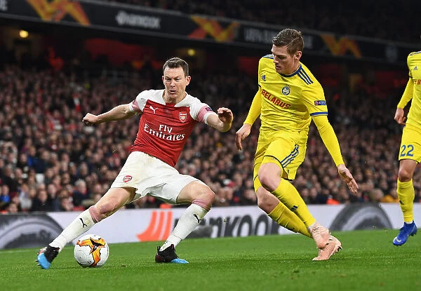 Lichtsteiner vs Filipovic: A Europa League Showdown at Arsenal's Emirates Stadium