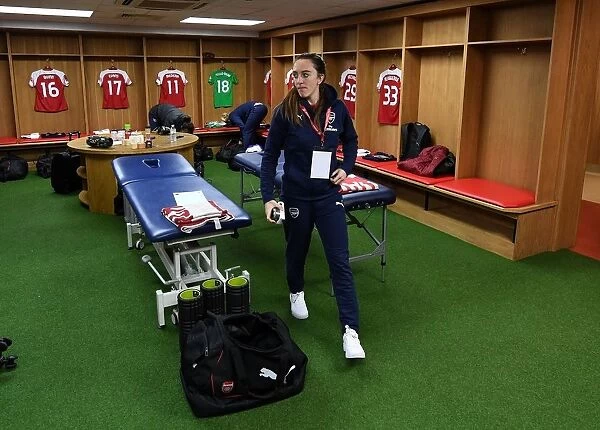 Lisa Evans - Arsenal FC: Pre-Match Focus at FA WSL Continental Cup Final vs Manchester City