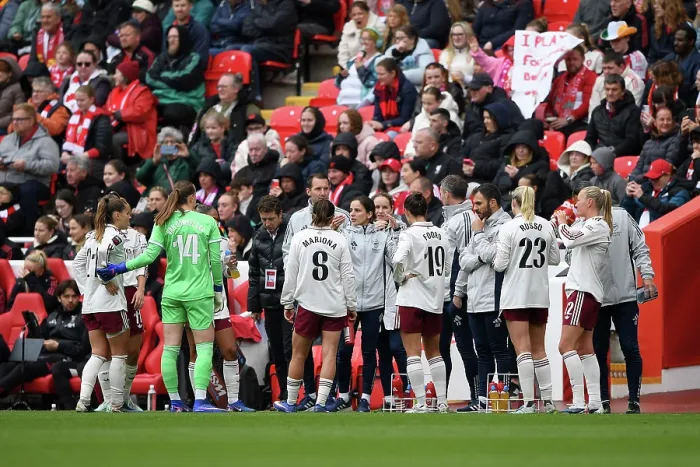 Framed Print : Liverpool v Arsenal - Barclays Women's Super League Liverpool v Arsenal - Barclays Women's Super League
