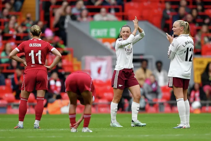 Framed Print : Liverpool v Arsenal - Barclays Women's Super League Liverpool v Arsenal - Barclays Women's Super League