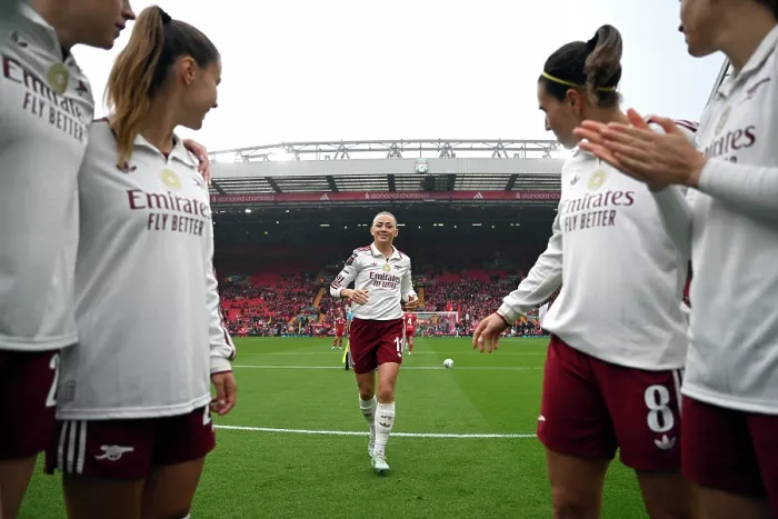 Framed Print : Liverpool v Arsenal - Barclays Women's Super League Liverpool v Arsenal - Barclays Women's Super League