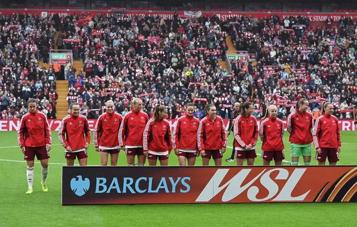 Framed Print : Liverpool v Arsenal - Barclays Women's Super League Liverpool v Arsenal - Barclays Women's Super League