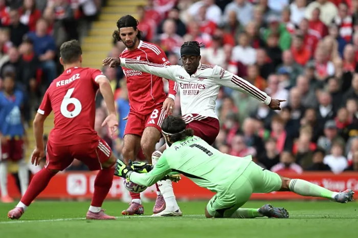 Framed Print : Liverpool v Arsenal - Premier League Framed Print : Liverpool v Arsenal - Premier League