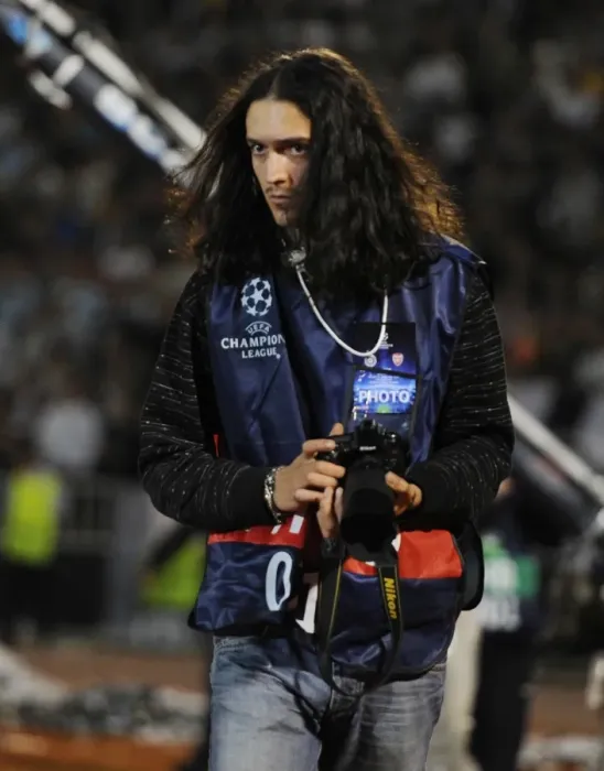 Framed Print : Local photographer. Partizan Belgrade 1: 3 Arsenal. UEFA Champions League