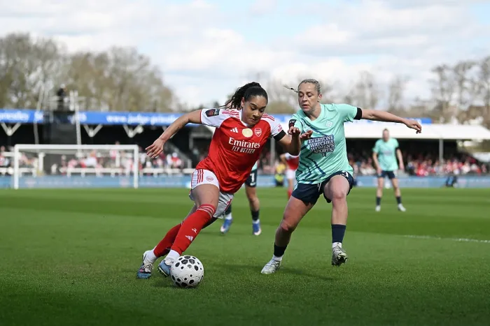 Framed Print : London City Lionesses v Arsenal - Barclays Women's Super League London City Lionesses v Arsenal - Barclays Women's Super League