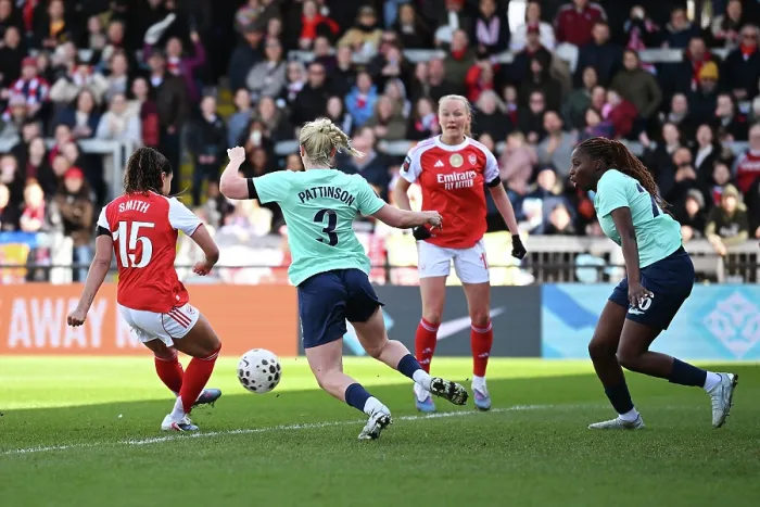 Framed Print : London City Lionesses v Arsenal - Barclays Women's Super League London City Lionesses v Arsenal - Barclays Women's Super League