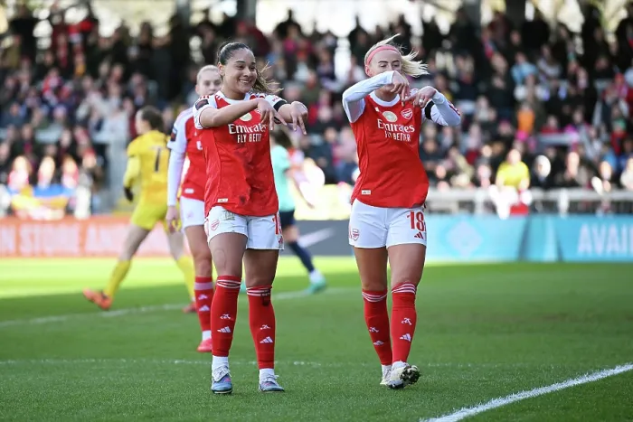 Framed Print : London City Lionesses v Arsenal - Barclays Women's Super League London City Lionesses v Arsenal - Barclays Women's Super League