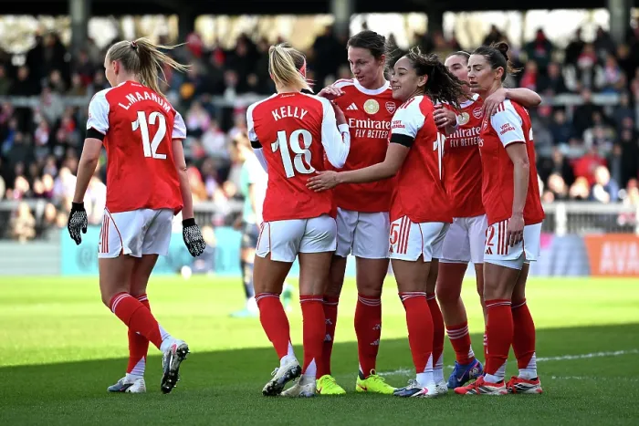 Framed Print : London City Lionesses v Arsenal - Barclays Women's Super League London City Lionesses v Arsenal - Barclays Women's Super League