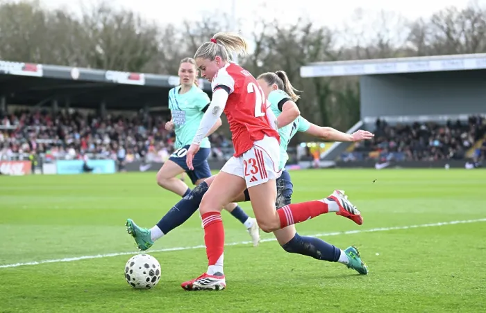 Framed Print : London City Lionesses v Arsenal - Barclays Women's Super League London City Lionesses v Arsenal - Barclays Women's Super League