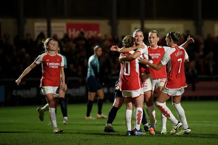 Framed Print : London City Lionesses v Arsenal - FA Women's Continental Tyres League Cup Quarter Final