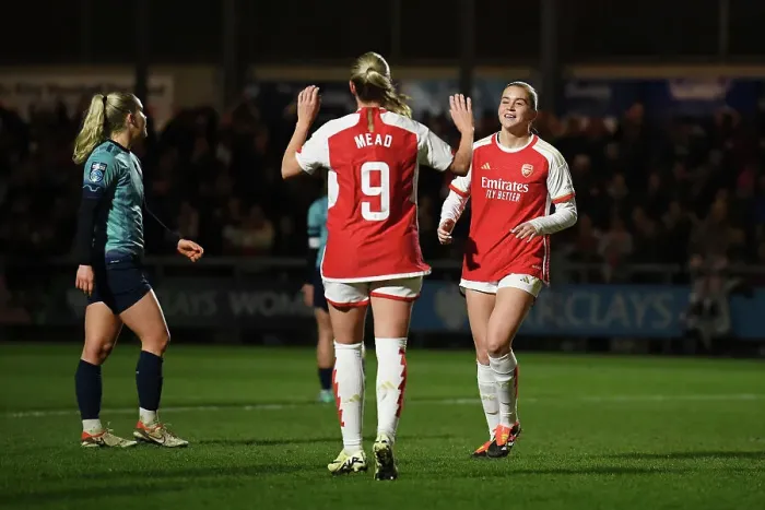 Framed Print : London City Lionesses v Arsenal - FA Women's Continental Tyres League Cup Quarter Final