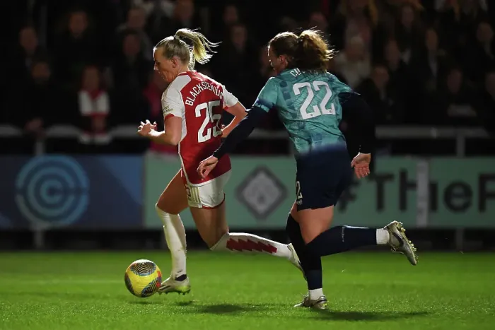 Framed Print : London City Lionesses v Arsenal - FA Women's Continental Tyres League Cup Quarter Final