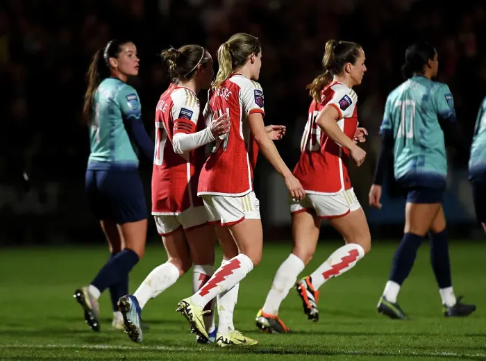 Framed Print : London City Lionesses v Arsenal - FA Women's Continental Tyres League Cup Quarter Final