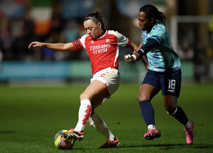 Framed Print : London City Lionesses v Arsenal - FA Women's Continental Tyres League Cup Quarter Final Framed Print : London City Lionesses v Arsenal - FA Women's Continental Tyres League Cup Quarter Final