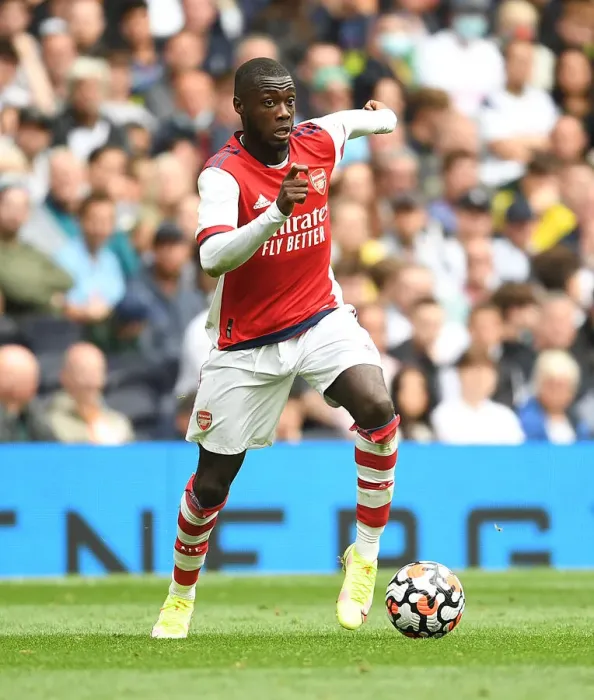 Framed Print : London Derby Showdown: Nicolas Pepe vs. Tottenham - Arsenal's Star Forward Faces Off in the North London Rivalry Framed Print : London Derby Showdown: Nicolas Pepe vs. Tottenham - Arsenal's Star Forward Faces Off in the North London Rivalry