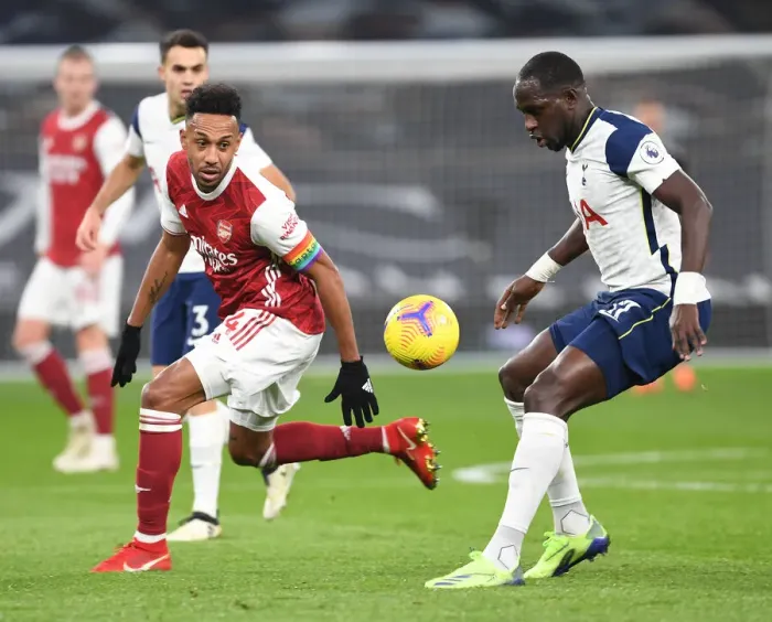 Framed Print : London Rivalry: Aubameyang vs. Sissoko Clash in the Premier League - Arsenal vs. Tottenham (2020-21) Framed Print : London Rivalry: Aubameyang vs. Sissoko Clash in the Premier League - Arsenal vs. Tottenham (2020-21)