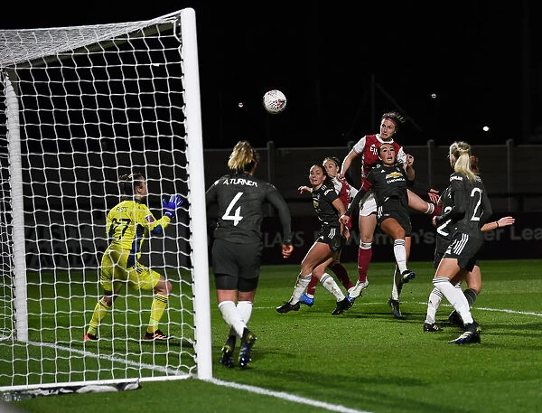 Lotte Wubben-Moy Scores in Empty Meadow Park: Arsenal Women Defeat Manchester United Women in FA WSL Match, 2021