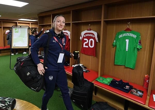 Louise Quinn - Arsenal Women's Star Ready for FA WSL Continental Cup Final Showdown Against Manchester City