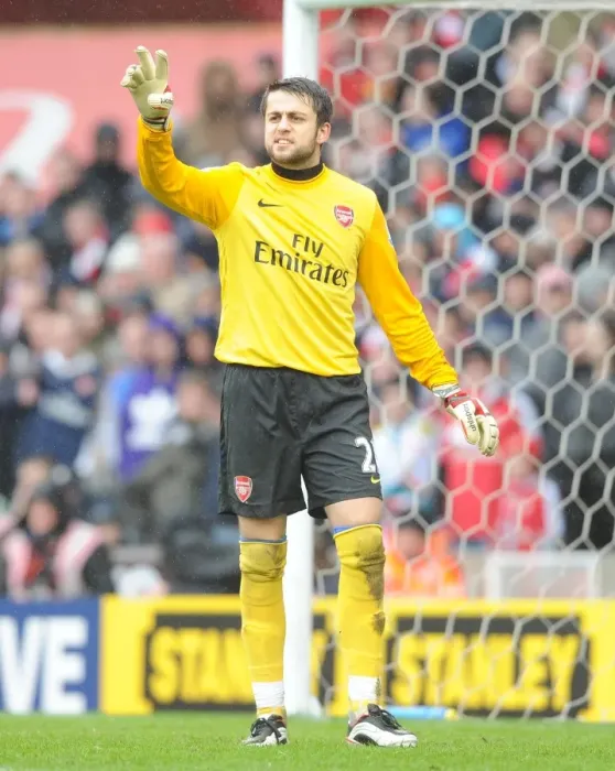 Framed Print : Lucas Fabianski (Arsenal). Stoke City 3: 1 Arsenal, FA Cup 4th round, The Britannia Stadium Framed Print : Lucas Fabianski (Arsenal). Stoke City 3: 1 Arsenal, FA Cup 4th round, The Britannia Stadium