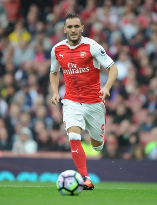 Framed Print : Lucas Perez in Action: Arsenal vs Southampton, Premier League 2016-17, Emirates Stadium Framed Print : Lucas Perez in Action: Arsenal vs Southampton, Premier League 2016-17, Emirates Stadium