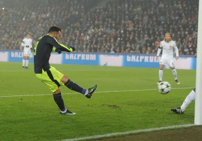 Framed Print : Lucas Perez Scores First Arsenal Goal in FC Basel Showdown, UEFA Champions League 2016-17 Framed Print : Lucas Perez Scores First Arsenal Goal in FC Basel Showdown, UEFA Champions League 2016-17