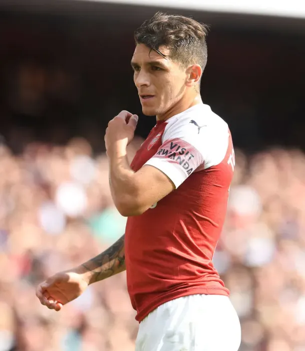 Framed Print : Lucas Torreira in Action: Arsenal vs. West Ham United, Premier League 2018-19