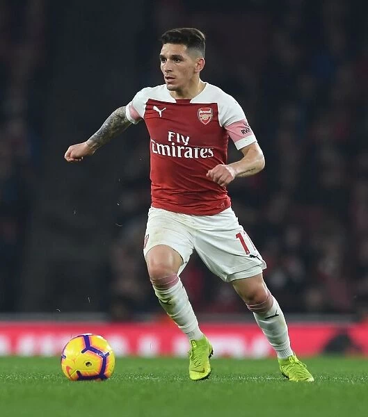Lucas Torreira in Action: Arsenal vs AFC Bournemouth, Premier League 2018-19