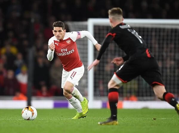 Lucas Torreira in Action: Arsenal vs Stade Rennais, Europa League 2018-19